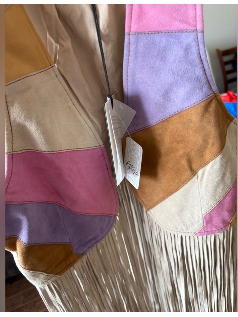 NWT Spell Aquarius Suede Vest in size Small - Picture 8 of 13
